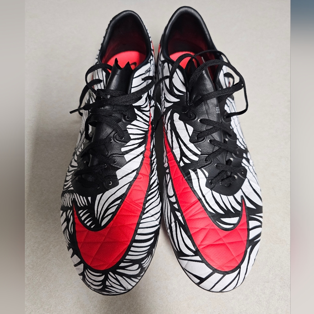 Nike Hypervenom Phinish Neymar Jr FG Black/Bright Crimson/White